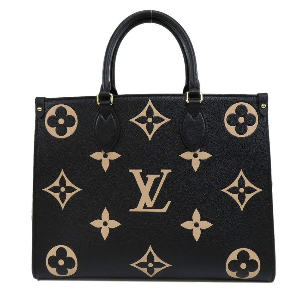 Louis Vuitton Onthego MM Amplant Bicolor Monogram Tote Bag